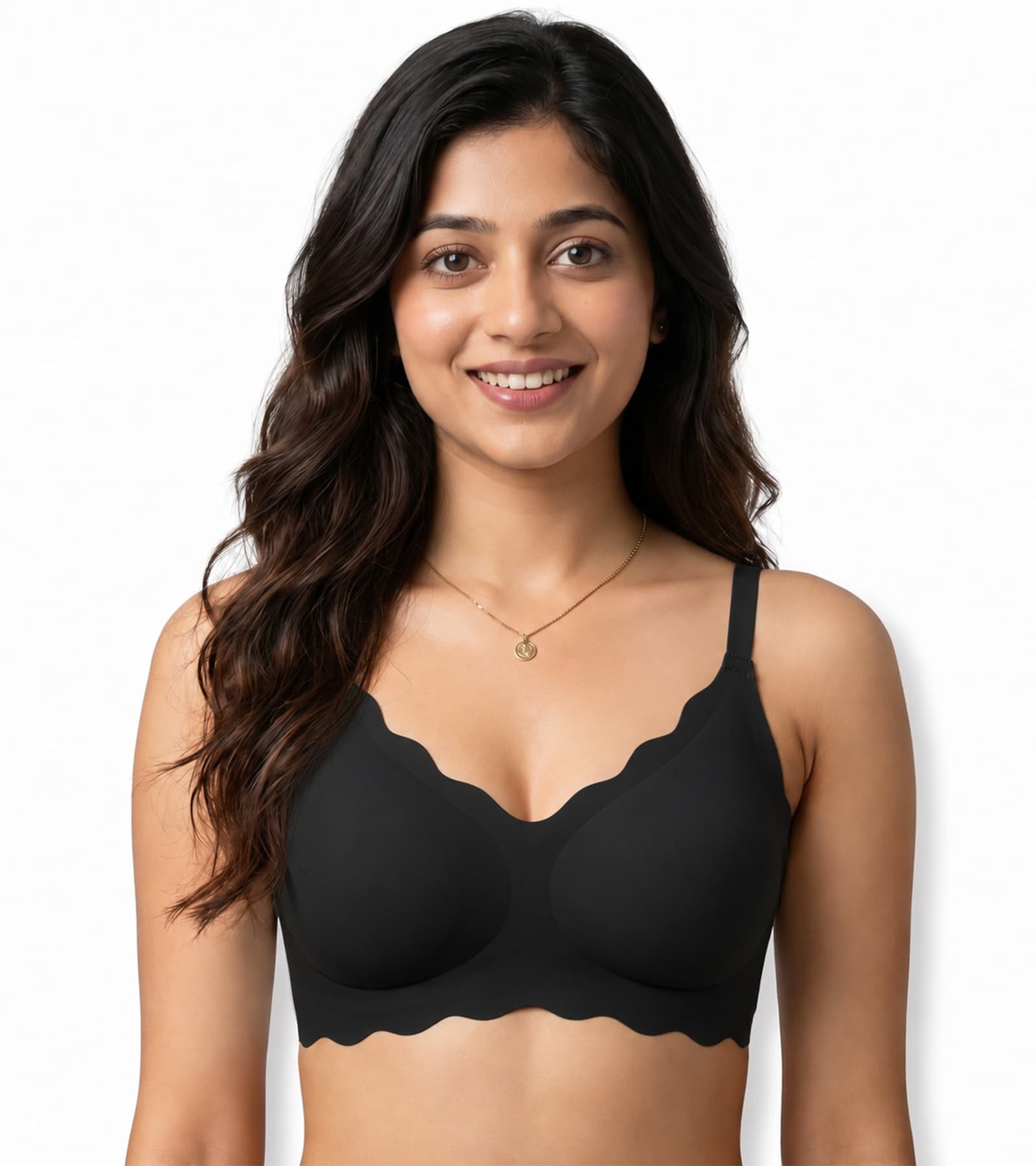DClub Ultrasoft Bralette | Wireless and Seamless Everyday Bra for Women | Full Coverage Slip-On Bralette with Removable Pads | Lightweight Invisible Bra